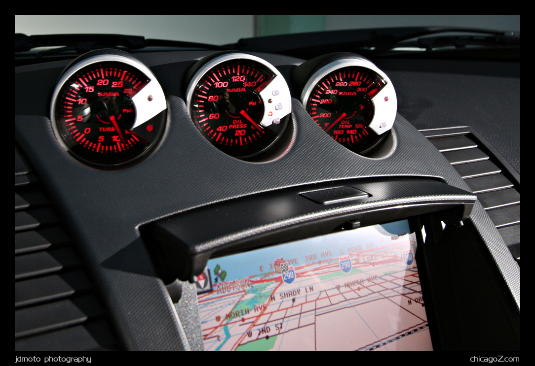 350z boost gauge